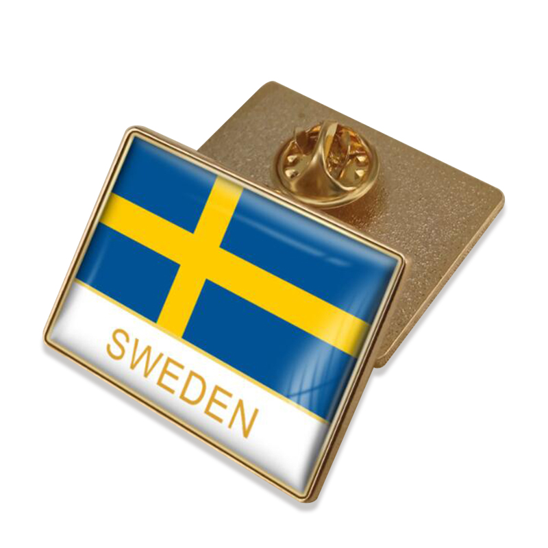 瑞典国旗徽章定制